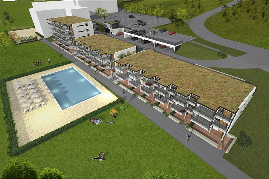Visby Snack Havsutsikt Appartement Buitenkant foto