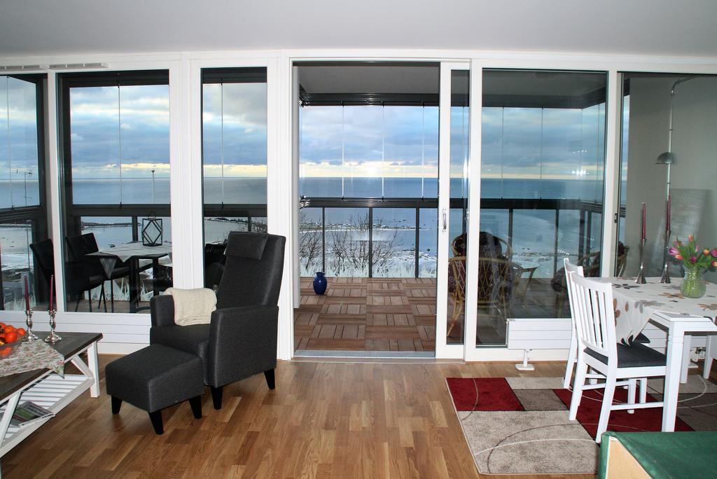 Visby Snack Havsutsikt Appartement Buitenkant foto