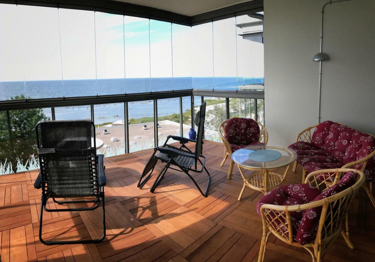 Visby Snack Havsutsikt Appartement Buitenkant foto