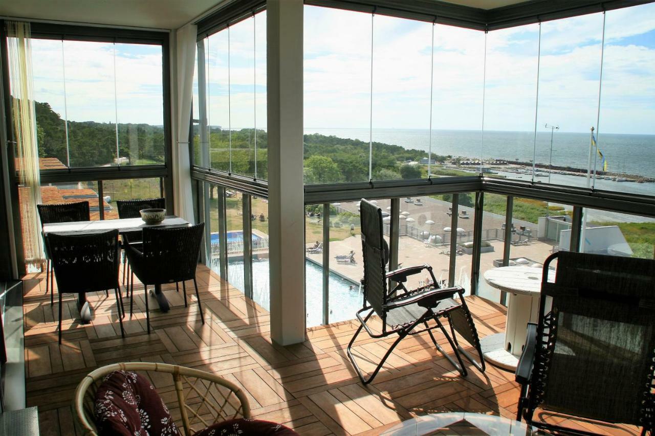Visby Snack Havsutsikt Appartement Buitenkant foto